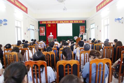 Đảng ủy Sở Y tế tỉnh Tuyên Quang tổ chức Hội nghị quán triệt, học tập và triển khai thực hiện Nghị quyết Đại hội đại biểu Đảng bộ Khối các cơ quan và doanh nghiệp tỉnh lần thứ X, nhiệm kỳ 2020 - 2025