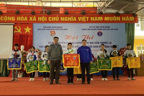 Hội thi tuyên truyền phòng chống tác hại thuốc lá tại huyện Na Hang