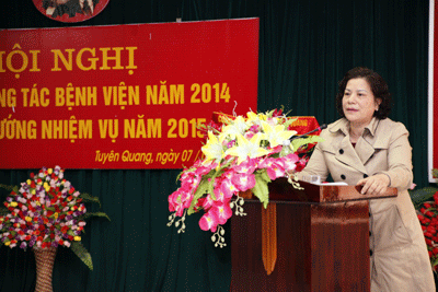 BVĐK Tuyên Quang tổng kết công tác năm 2014, triển khai nhiệm vụ năm 2015